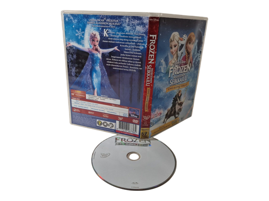 Lasten DVD -elokuva (Frozen Huurteinen Seikkailu - sing-along-versio) K7