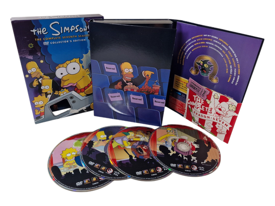 DVD - TV -sarja (Simpsons - season 7) K12