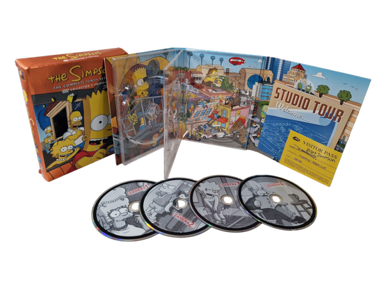 DVD - TV -sarja (Simpsons - season 10) K12