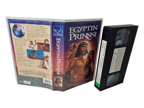 Lasten VHS -elokuva (Egyptin Prinssi) K7