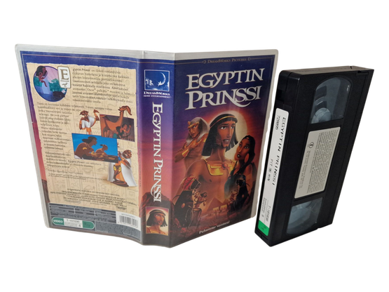 Lasten VHS -elokuva (Egyptin Prinssi) K7