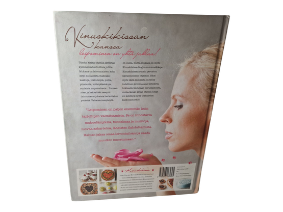 Kirja (Kinuskikissa leipoo : tervetuloa juhliin! - Sini Visa)