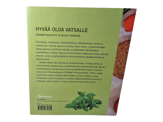 Kirja (Herkän Vatsan Valinnat : suolisto kuntoon ruokavaliolla - Reijo Laatikainen)