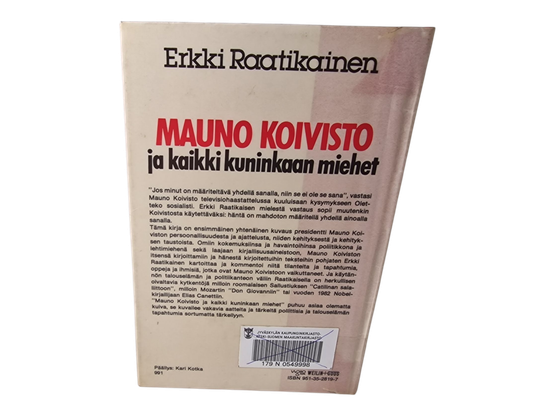 Kirja (Mauno Koivisto ja kaikki kuninkaan miehet - Erkki Raatikainen)