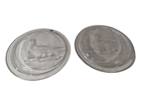 2 lautasta (Nuutajärvi Lintu)