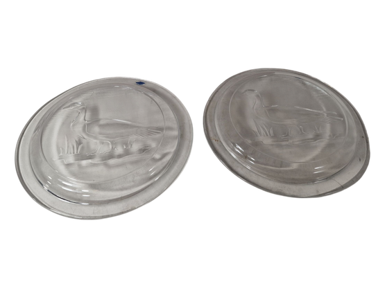 2 lautasta (Nuutajärvi Lintu)