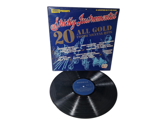 LP / vinyyli -levy (Strictly Instrumental 20 All Gold Instrumental Hits)