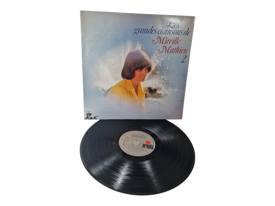 LP / vinyyli -levy (Les grandes chansons de Mireille Mathieu 2)