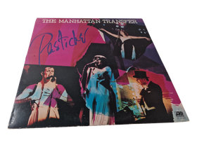 LP / vinyyli -levy (The Manhattan Transfer ‎– Pastiche)