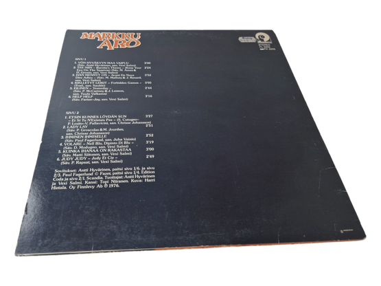 LP / vinyyli -levy (Markku Aro - Etsin Kunnes Löydän Sut)