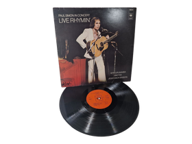LP / vinyyli -levy (Paul Simon In Concert - Live Rhymin')