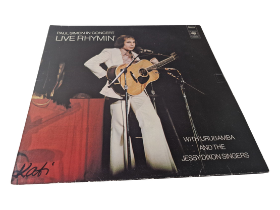 LP / vinyyli -levy (Paul Simon In Concert - Live Rhymin')