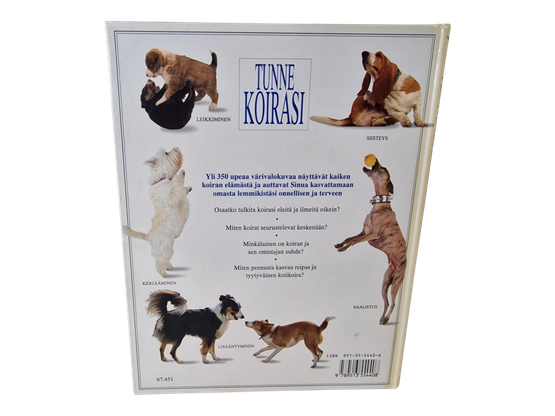 Kirja (Tunne Koirasi : kuinka kasvatat koirastasi onnellisen ja terveen - DR. Bruce Fogle)