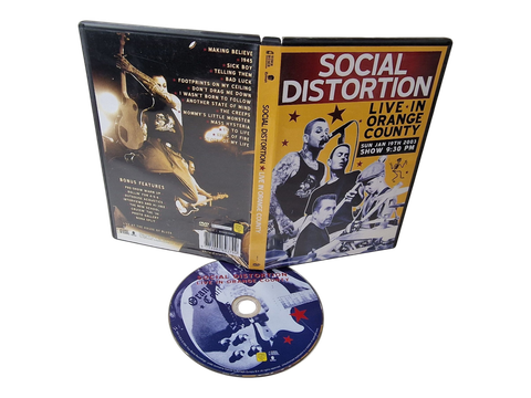 Musiikki DVD -elokuva (Social Distortion - Live In Orange County) S