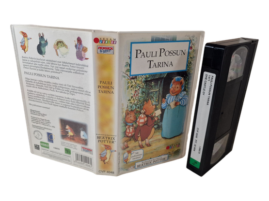 Lasten VHS -elokuva (Pauli Possun Tarina - Beatrix Potter) S