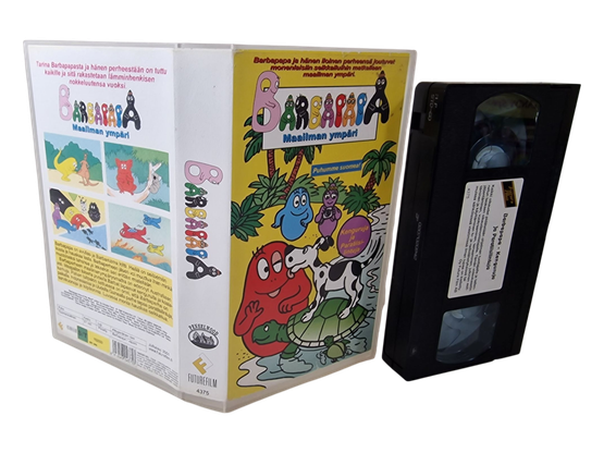 Lasten VHS -elokuva (Barbapapa - Kenguruja ja Paratiisilintuja) S