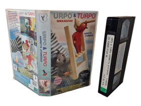 Lasten VHS -elokuva (Urpo & Turpo Seikkailevat - Aarretta Etsimässä) S