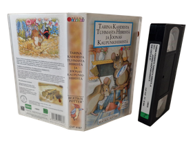Lasten VHS -elokuva (Tarina Kahdesta Tuhmasta Hiirestä Ja Joonas Kaupunkihiirestä - Beatrix Potter) S