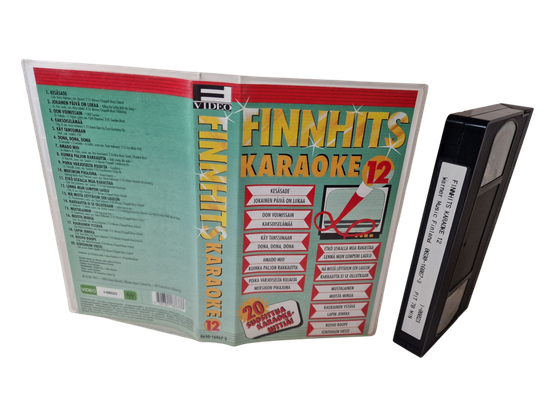 VHS -elokuva (Finnhits Karaoke 12) S