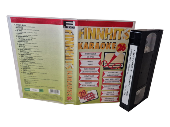 VHS -elokuva (Finnhits Karaoke 26) S