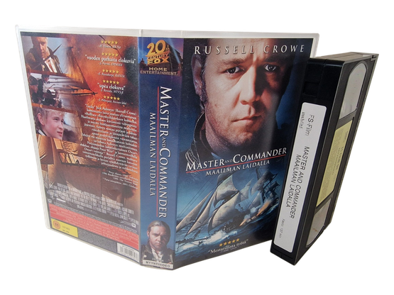 VHS -elokuva (Master and Commander - Maailman Laidalla) K12