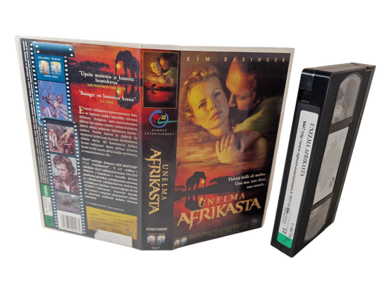 VHS -elokuva (Unelma Afrikassa) K12