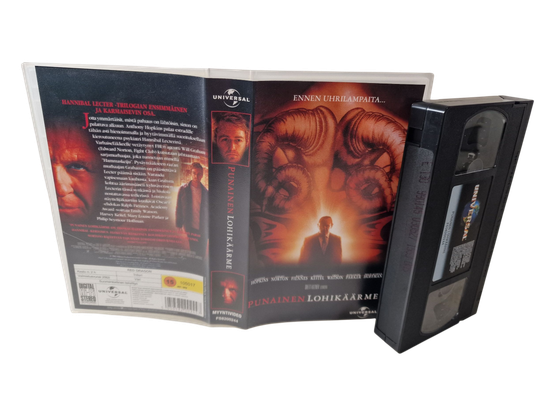 VHS -elokuva (Punainen Lohikäärme) K16