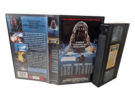 VHS -elokuva (Lake Placid - Tappaja Syvyyksistä) K16