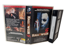 VHS -elokuva (Halloween 5 - Kirous) K18
