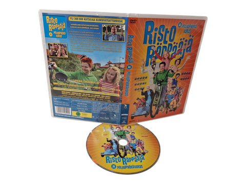 Lasten DVD -elokuva (Risto Räppääjä ja polkupyörävaras) S