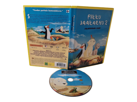Lasten DVD -elokuva (Pikku Jääkarhu 2 Salaperäinen saari) S