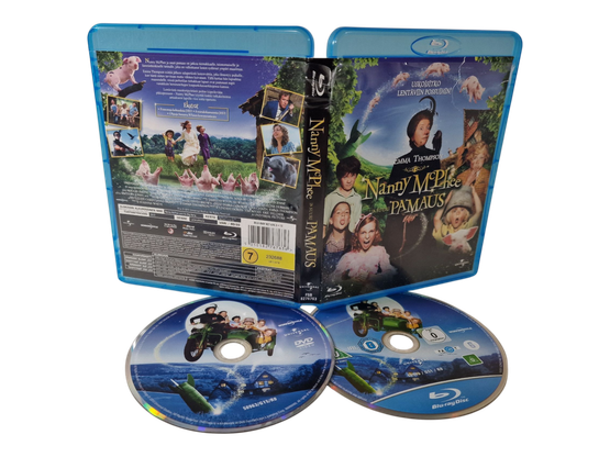 Lasten Blu-ray -elokuva (Nanny McPhee ja suuri Pamaus) K7