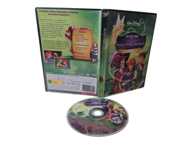 Lasten DVD -elokuva (Peter Pan ja paluu Mikä-Mikä-Maahan) S