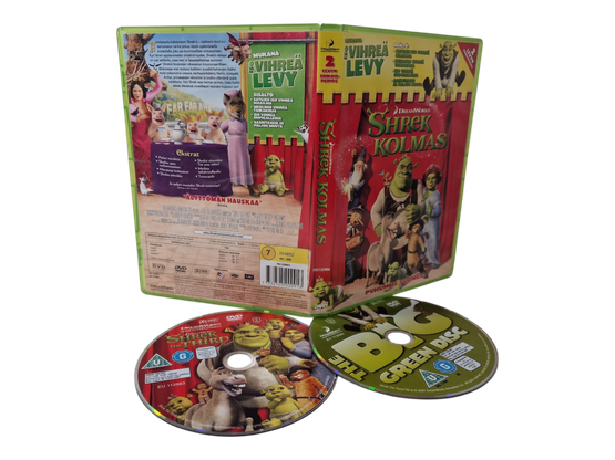Lasten DVD -elokuva (Sherk Kolmas) K7