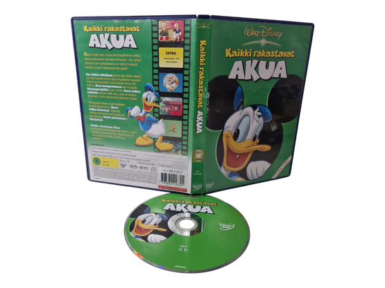 Lasten DVD -elokuva (Kaikki Rakastavat Akua - Walt Disney) S