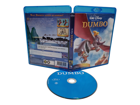 Lasten Blu-ray -elokuva (Dumbo - Walt Disney) K7