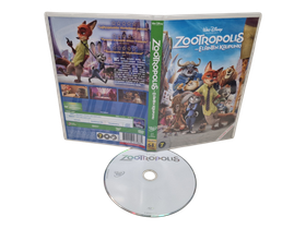 Lasten DVD -elokuva (Zootropolis : Eläinten Kaupunki - Walt Disney) K7