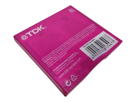 Tyhjä MiniDisc -levy (TDK MiniDisc 80 min)