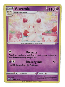 Pokémon -kortti (Alcremie 87/192 Rebel Clash)