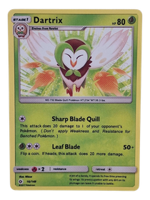 Pokémon -kortti (Dartrix 10/149 Sun & Moon)