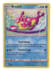 Pokémon -kortti (Bruxish 48/149 Sun & Moon)