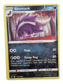 Pokémon -kortti (Skuntank 115/192 Rebel Clash)
