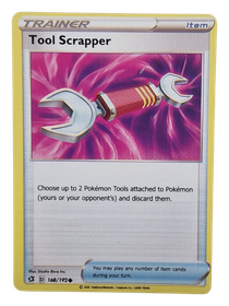 Pokémon -kortti (Tool Scrapper 168/192 Rebel Clash)