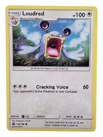 Pokémon -kortti (Loudred 118/168 Celestial Storm)
