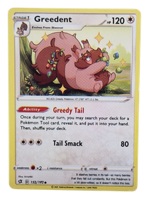 Pokémon -kortti (Greedent 152/192 Rebel Clash)