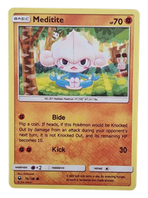Pokémon -kortti (Meditite 76/168 Celestial Storm)