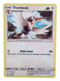 Pokémon -kortti (Trumbeak 107/149 Sun & Moon)