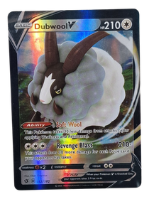 Pokémon -kortti (Dubwool V 153/192 Rebel Clash)