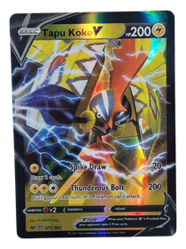 Pokémon -kortti (Tapu Koko V 72/202 Sword & Shield)