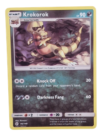 Pokémon -kortti (Krokorok 84/149 Sun & Moon)